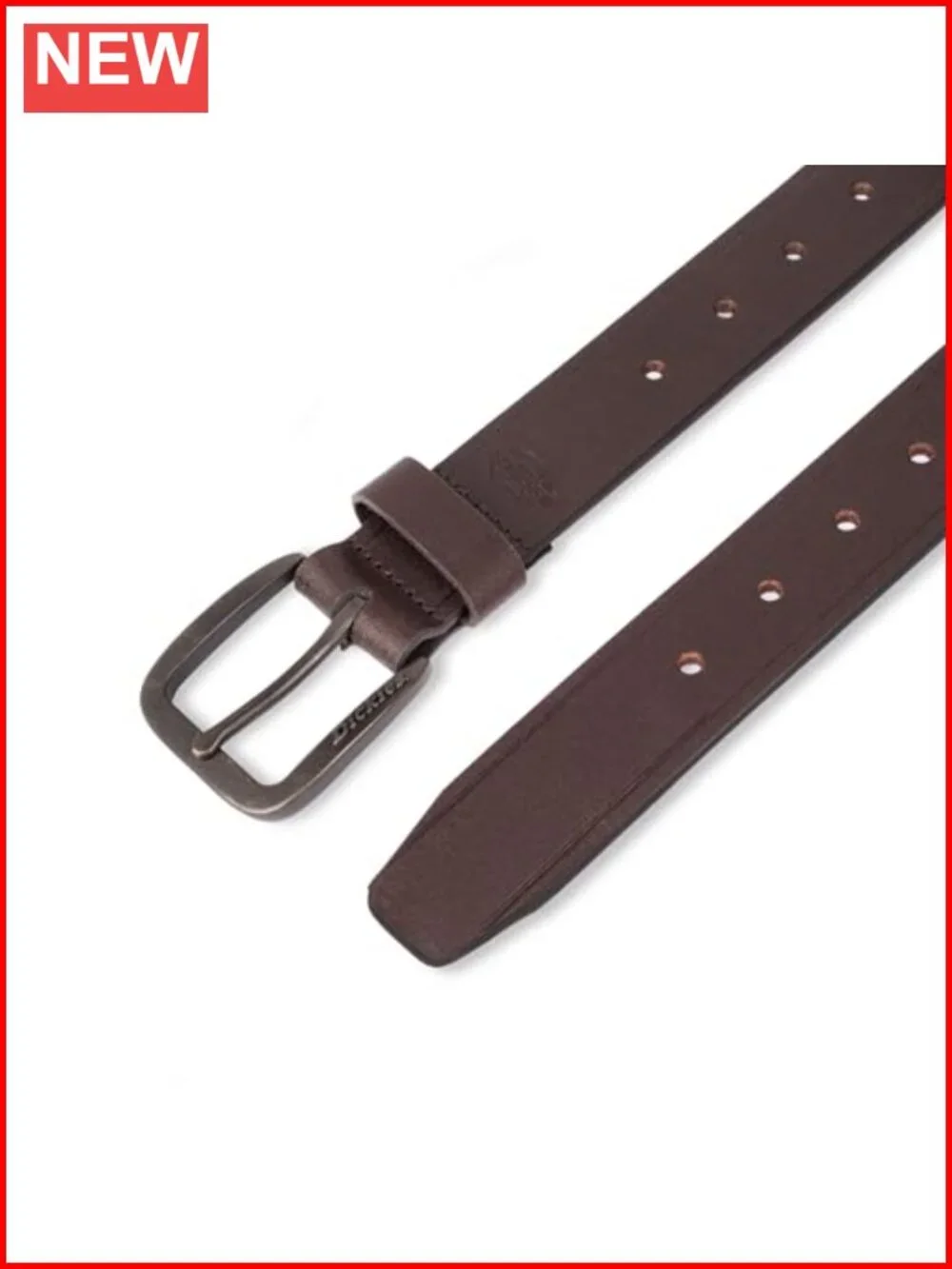 Men's Leather Heavyweight Work Belt with Prong Buckle Fully Adjustable